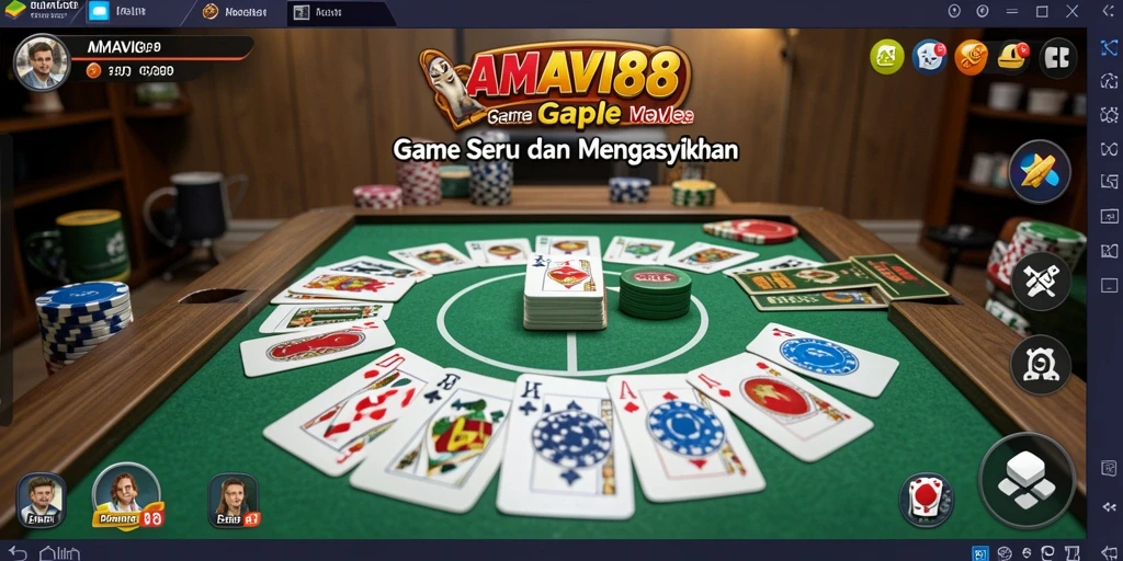 Tampilan gameplay AMAVI88 yang seru dengan pemain aktif.