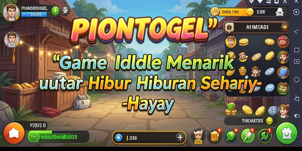 Tampilan gameplay <strong>PIONTOGEL</strong> yang sederhana dan menawan.