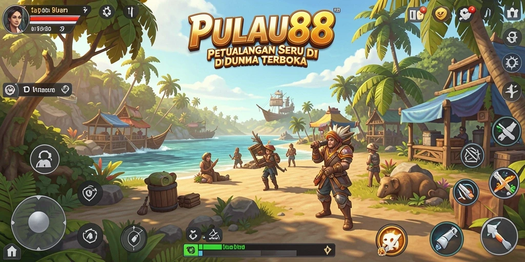 Tampilan gameplay PULAU88 yang memukau dan menarik.