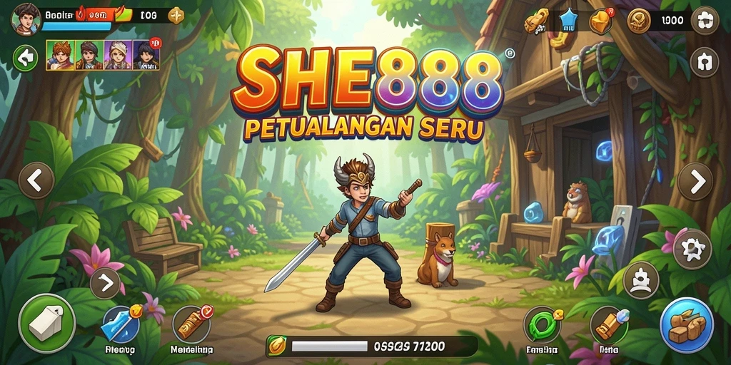 Tampilan gameplay SHE888 yang menegangkan dan penuh petualangan.