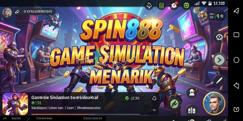 Tampilan screenshot utama SPIN88 menggambarkan gameplay yang menarik dan interaktif.